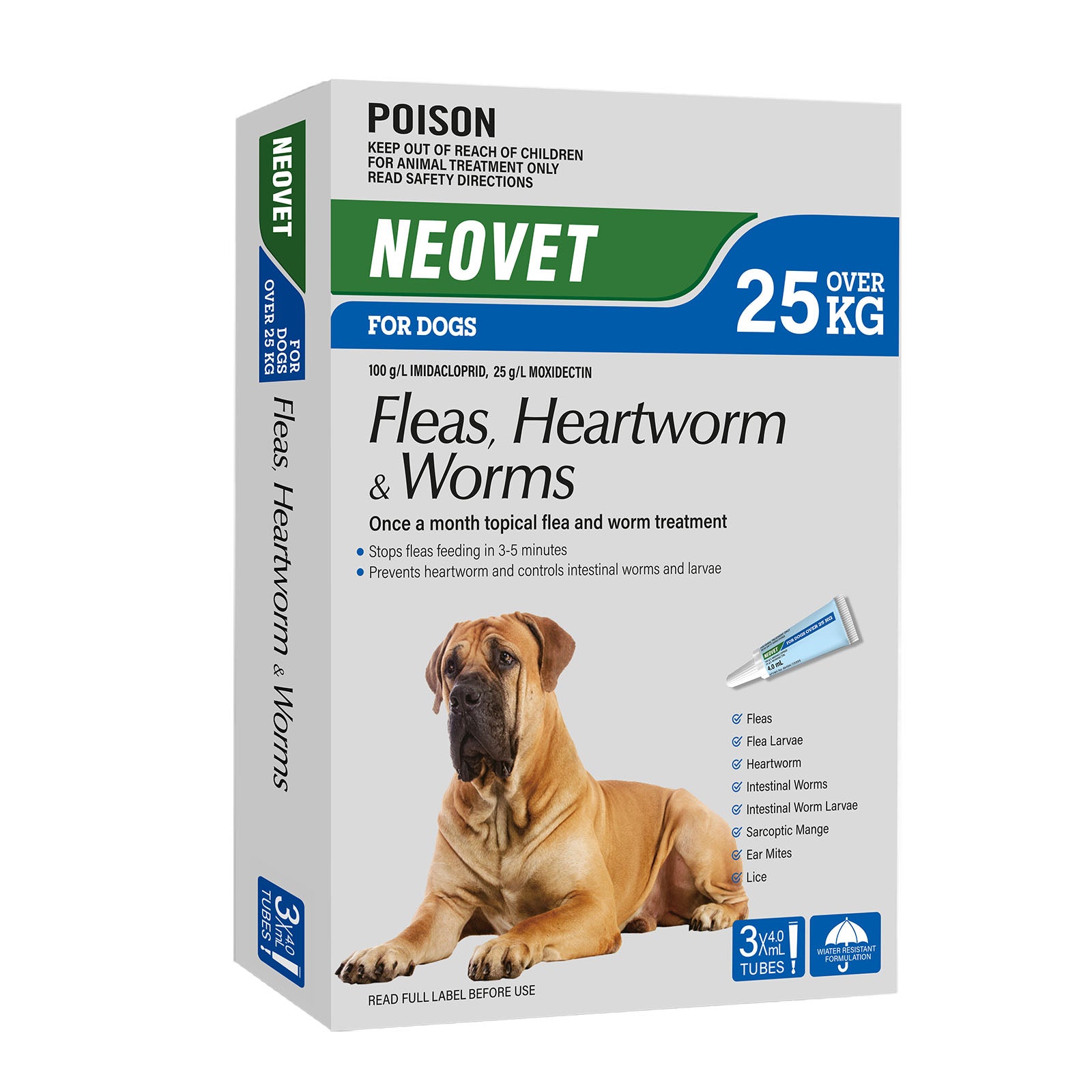 NEOVET for Dogs BLACK (Over 25kg) 3 Pack