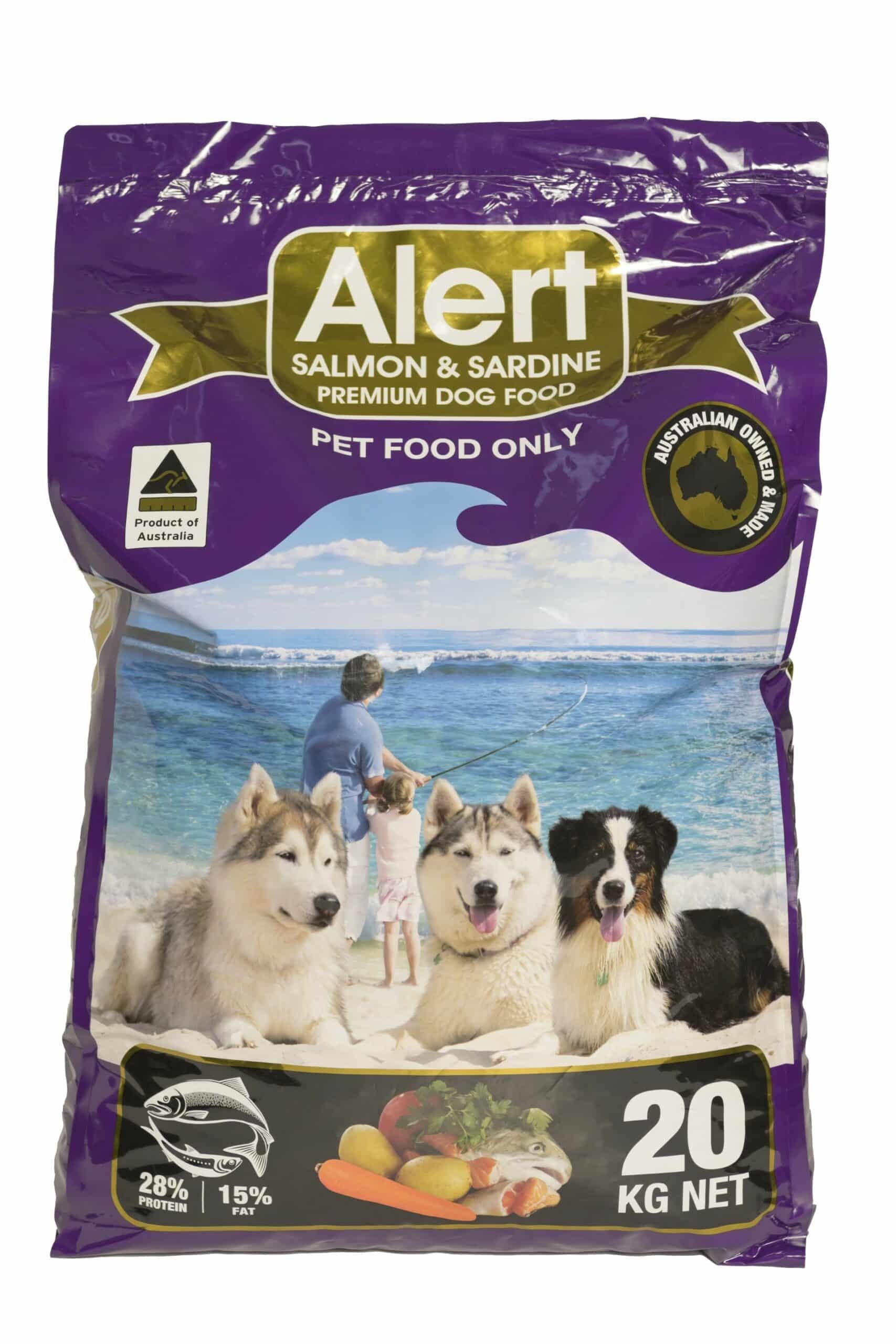Alert Dog Salmon & Sardine 20kg