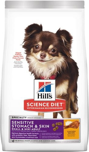 Hills Science Diet Canine Adult Sensitive Stomach & Skin Small & Mini 1.81kg