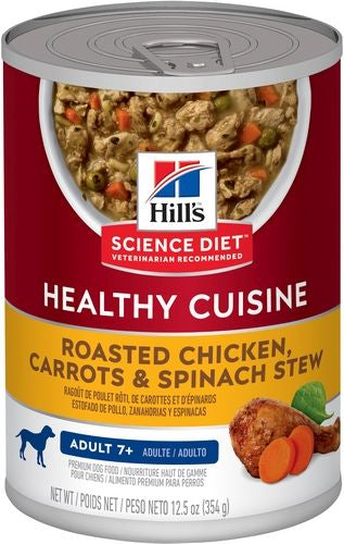 Hills Science Diet Canine Mature 7+ Chicken & Carrot Stew 354g (12)