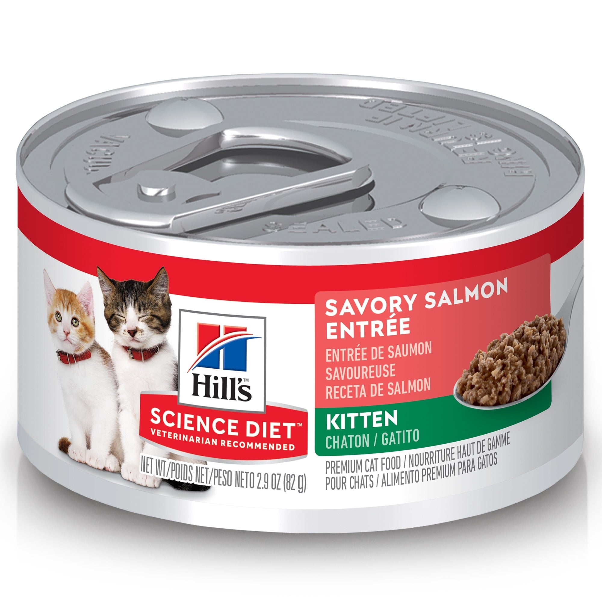 Hills Science Diet Kitten Savory Salmon Entre 82g (24)
