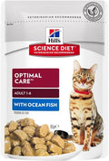 Hills Science Diet Feline Adult Ocean Fish 85g Pouch (12)