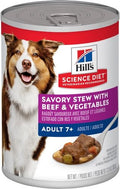 Hills Science Diet Canine Mature Adult Savory Stew With Beef & Vegetables 363g (