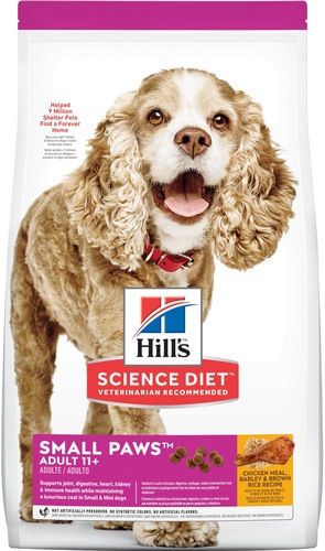 Hills Science Diet Canine Adult 11+ Small Paws 2.04kg
