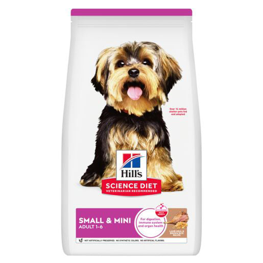 Hills Science Diet Canine Adult Small Paws Lamb & Rice 2.04kg