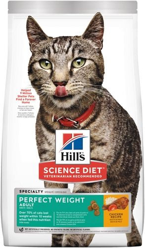 Hills Science Diet Feline Adult Perfect Weight 3.17kg
