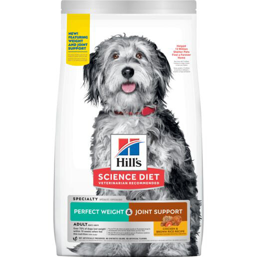 Hills Science Diet Canine Adult Perfect Weight + Joint Support 1.58kg