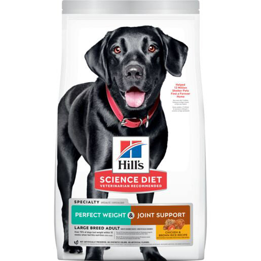 Hills Science Diet Canine Adult Perfect Weight + Joint Support Large Breed 11.34