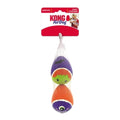 KONG HALLOWEEN AirDog Squeaker Egg 2-Pack Medium