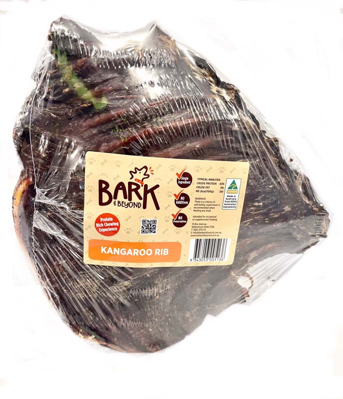 BARK & BEYOND Roo Ribs 600g
