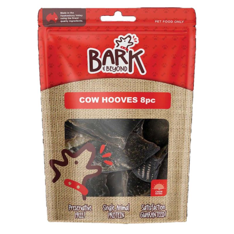 BARK & BEYOND Cow Hooves 8pc