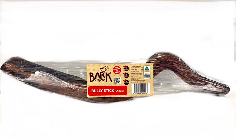 BARK & BEYOND Wrapped Bully Sticks Large