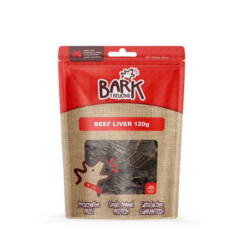 BARK & BEYOND Beef Liver 120g