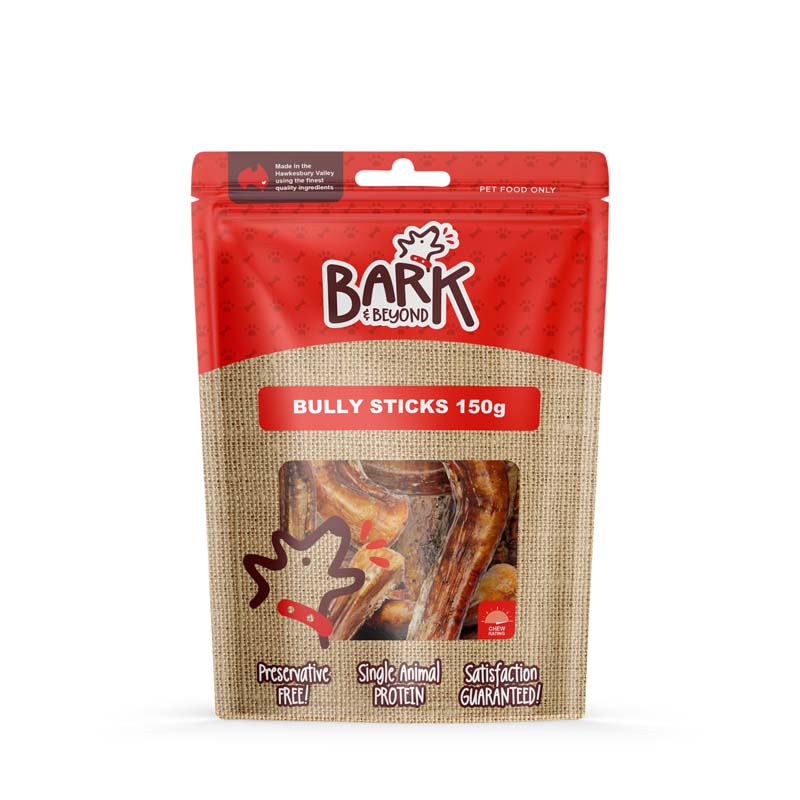 BARK & BEYOND Bully Sticks Small 150g