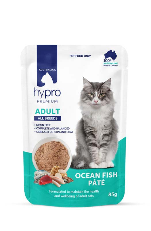 HYPRO Premium Grain Free Cat Ocean Fish Pate 85g (12)