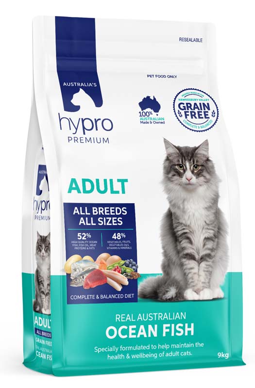 HYPRO Premium Grain Free Cat Ocean Fish 9Kg