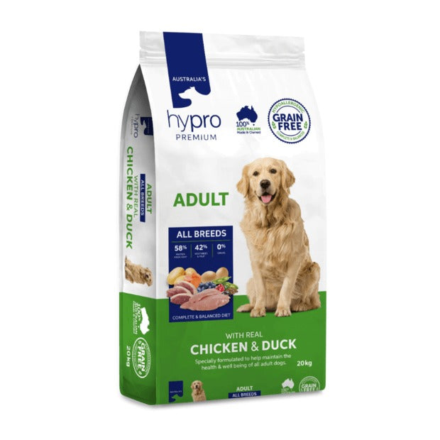 HYPRO Premium Grain Free Adult Chicken & Duck 2.5Kg