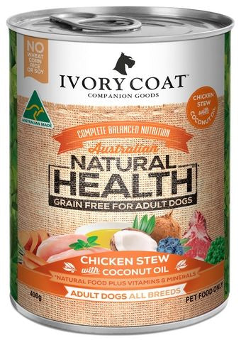 IVORY COAT Chicken & Coconut Stew 400g (12)