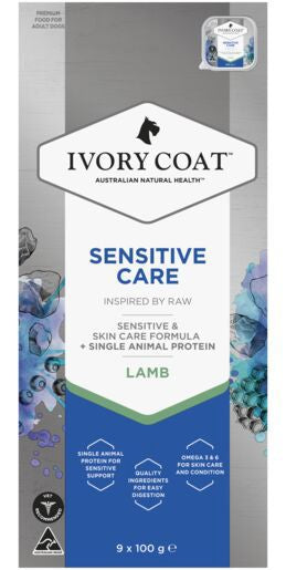 IVORY COAT Dog INSPIRED BY RAW Sensitive Care Lamb 100g (9)