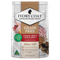 IVORY COAT Adult Cat Wet Chicken with Beef & Lamb 85g (12)