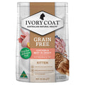 IVORY COAT Kitten Wet Chicken with Beef 85g (12)