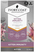 IVORY COAT Kitten RAW IMMUNITY Chicken 85g (12)