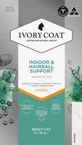 IVORY COAT Cat RAW INDOOR & HAIRBALL Chicken 85g (12)