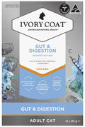 IVORY COAT Cat RAW GUT & DIGESTION Chicken 85g (12)