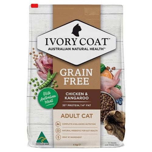 IVORY COAT Cat Adult Chicken & Kangaroo 4kg