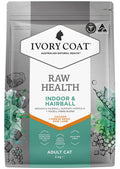 IVORY COAT Cat RAW HEALTH Indoor & Hairball Chicken + Freeze Dried Lamb 4kg