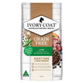 IVORY COAT Dog Grain Free Adult Lamb & Coconut Oil Large Breed 13kg