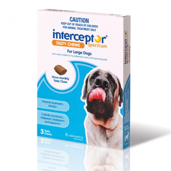 Interceptor Large Dog 6pk