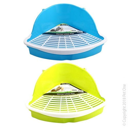PET ONE Small Animal Litter Pan Large Mixed Colour