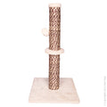 PET ONE Scratching Tree Post W/ball 35 x 35 x 67cm Cream