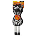 PET ONE Dog Toy Zebra With Squeaker 42cm