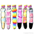 PET ONE Dog Toy Plush Worms Mixed Style/Colours 46/52cm PACK OF 6