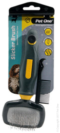 PET ONE Grooming Slicker Brush Small