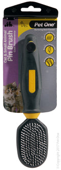 PET ONE Grooming Cat & Small Animal Plastic Pin Brush