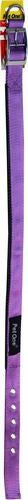 PET ONE Collar Nylon Adj 47 To 57cm Padded 25mm Purple