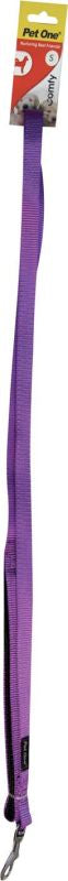 PET ONE Leash Nylon Padded 120cm 15mm Purple