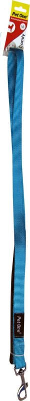 PET ONE Leash Nylon Padded 120cm 20mm Aqua