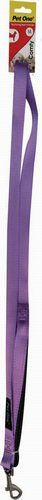 PET ONE Leash Nylon Padded 120cm 20mm Purple