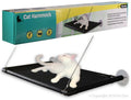PET ONE Cat Window Hammock 67 L X 40cm D Black