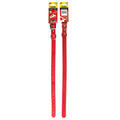 PET ONE Collar Plain Leather 60cm Red