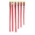 PET ONE Collar Leather Single Row Studded 35cm Red