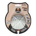 PET ONE BLITZ Rubber Treat Ball Grey MEDIUM