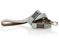 DOOG Benji Lead - brown & blue zigzag (130cm)
