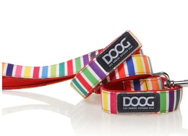 DOOG Scooby Lead small - candy striped (120cm)