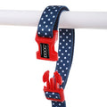 DOOG Stella Clip It lead - Navy with white spots lead-XL