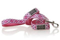 DOOG Toto Lead small - pink & grey (120cm)